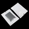 Clear White Pearl Plastic Poly OPP Packing Bags Zipper Zip Retail Packages smycken Mat PVC Plastpåse Många storlek tillgängliga2172129