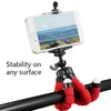 Flexibele octopus statief telefoonhouder Universal Portable Stand Bracket voor mobiele telefooncamera selfie monopod met Bluetooth -externe sluiter in OPP -tas