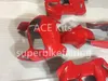 طقم أدوات الدراجات النارية لهوندا VFR800 98 99 00 01 VFR 800 1998 1999 2000 2001 ABS Red Fairings set + 3gifts A1