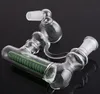 Groene Schuine Joint Lacunaris Inline Ashcatcher Waterpijpen in 14mm of 18mm voor Glazen bongs Roken bubbler Ash Catcher