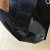 2017New Famous Trademark Black Shopping Waterproof Cloth Classic Travel Bag Ladies Casual Bottom Stitching Pu Bag Fashion Casual B211y