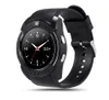V8 suporte para relógio inteligente sim slot para cartão tf relógio bluetooth com câmera 0.3 m mtk6261d smart watch para ios android phone watch