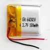 3.7v 180mAh 602020 LiPo Li-polymer Rechargeable Battery with Protect borad power For mini speaker Mp3 bluetooth Recorder headphone headset