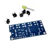 Freeshipping DIY 5 Keys Stereo Wireless FM Radio Receiver Kit Electronic Kit PCB 76 108 MHz