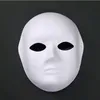 Toptan- Boş Beyaz Masquerade Maske Kadın Erkekler Dans Cosplay Costume Party DIY Maske Yüksek Kalitesi