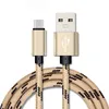 thiicker fabric Type C cable Nylon Braided Micro V8 5pin Usb cables For Samsung galaxy s3 s4 s6 s7 s8 plus android phone