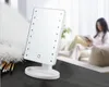 Wall Lamps Light LED Make Up 360 Degree Rotation Touch Screen Cosmetic Mirror Folding Portable Compact Pocket With 16/22 LEDs Lights