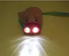 Torcia elettrica ricaricabile a forma di maiale a mano portatile della mini torcia dei 2 LED Trasporto libero