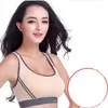 2017 New Fashion Women fashion Padded Top Athletic Vests Gym Fitness Sports Bras Yoga Stretch Shirts Vest