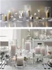 Glaskugel verdickender winddichter Kerzenständer im Inneren des Kristallglas-Kerzenständers, Dekoration für europäische romantische Hochzeit für Buddha
