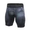 Hot męska Drukuj Sporty Spodenki Tight Shorts Szybki Suchy Odpowietrznik Running Legginsy Fitness Legginsy Mężczyzna Trening Gym Spodenki Sportowe