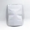 Au détail de haute qualité 8.5*13 cm debout en aluminium feuille fermeture à glissière paquet pochette fermeture éclair en plastique stockage Doypack sac