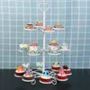 Stainless Steel Cake Stand 3Tier Candy Fruits Cakes Desserts Plate Stands for Wedding Party Cupcake Fruit Plate Stand