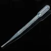 Clear White Plastic Liquid Dropper Pasteur Disposable Graduated Transfer Pipettes Pipetting for School Lab 1ml 2ml 3ml 5ml