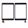 100% neuer Touchscreen-Glasscheibe mit Digitalisierer mit IC-Anschlussschaltflächen für iPad Mini 2 Schwarzweiss