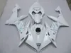 حقن صب البلاستيك مجموعة أدوات تلاشي من أجل Yamaha Yzf R1 04 05 06 Fairings White Set Yzfr1 2004 2005 2006 IT12