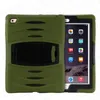 2 em 1 robô Hybrid Heavy Duty Duty choque onda pc silicone com suporte de suporte capa para ipad 2 3 4 ar 2 DHL grátis