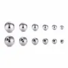 500 sztuk / partia 2 3 4 5 6mm Ze Stali Nierdzewnej Head Head Hypoalergiczna 14 / 16GS Crew Lip Brwi Tongue Belly Body Piercing Części