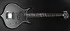 Chitarra elettrica rara Gene Simmons Punisher 4 corde basso elettrico nero corpo in mogano manico in acero tastiera in palissandro
