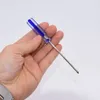 ПВХ с синей ручкой, 130 мм, 30, крестовая отвертка Ph0, отвертка для игрушек, инструмент для ремонта своими руками, 200 шт., лот4534349