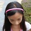 100 stuks meisje haarhoepel 38quot grosgrain lint gevoerd bedekt plastic haarbanden doop optredens harde hoofdband haar Acc9734901
