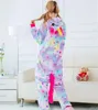 Women's Cosplay Costumes and Winter Flano Pajamas Star or Rainbow Unicorn Onesies Kigurumi Jumpsuit Hoodies Adults Halloween 202z