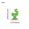 DIY Cactuses Patches voor Kleding Iron Geborduurde Patch Applique Ijzer op Patches Naaien Accessoires Badge Stickers voor kleding