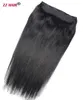 16 "-28" One Piece Set 70g-200g 100% Brazilian Remy Clip-In Human Hair Extensions 5 Clips Natural Rak