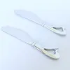 100Pcs Personalized Spreader Butter Knife Wedding Favor For Guests Customized Engagement Party Gifts With Organza Bag Engrave Name & Date