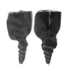 7A cheveux raides brésiliens vague de corps bouclés haut fermetures de dentelle 1B 4X4 péruvienne vierge fermetures de dentelle cheveux pas cher cheveux humains 3981379