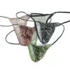 Nya sexiga herrtrosor Micro Underwear G2054 liten påse i japansk stil begränsar täckning Tryckt Paisley Jersey