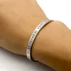Moda nueva romana de acero inoxidable con pulsera de diamantes brazalete de joyería 18K placa de oro rosa brazaletes pulseras para mujeres pulsera de amor