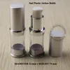 5ml matte Silvery Emulsion Airless Bottle with Lotion Pump travel size Cosmetic Container 50pcs/lot