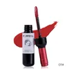 Popfeel Red Wine Lip Tint Matte 액체 립스틱 세트 밤 메이크업 누드 아기 립글로스 키트 한국 화장품