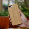 DHL Free Shipping Real Wood Phone Hard Cover Case For Iphone 6 6s 7 plus Luxury Custom Wooden Bamboo Back Shell For Apple