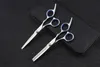 5pcs/set Hairdressing Tools 6.0 inches Barber Scissors Kits Hair Clipper Razor Hair Styling Scissors Hair Cutting Tool Combination Package