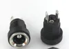 500PCS 3A 12V för DC Strömförsörjningsuttag Kvinnans monteringskontakt 5,5 mm 2.1mm Plug Adapter 2 Terminaltyper