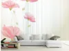 Estilo Europeu Top clássico 3D dourada padrão peony rico wallpaper auspicioso para paredes de 3 d para sala de estar