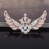 Vintage Rhinestone Broszka Pin Korona Opal Biżuteria Broszka Wedding Corsage for Bridal Wedding Invitation Costume Party Dress Pin Prezent