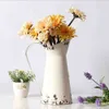 Élégant country de style français country primitif arrosage de vase de fleurs