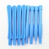 Plastic Light Blue Pry Tool Crowbar Opening Tools Spudger Cylindrical Cross for iPhone 4 5 6S 7 Plus Cell phone DIY Repair 7000pcs/lot