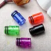 Kleurrijke Spiraal Drip Tip EGo AIO 510 Spiraalvormige Driptips Hoge kwaliteit Roken Accessoires Luchtstroom Mondstuk 6 Kleuren DHL Gratis