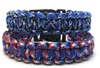 Смешайте цвета, которые вы выбираете Paracord Parachute Bers Bracelets Bracelet Bracelet Bracelet Camping Travel Kit