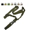 Utomhus Sport Army Jakt Camo Gevär Skytte Paintball Gear Airsoft Strap Gun Lanyard Enkeltpunkt Taktisk Sling SO12-004