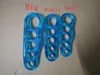 50Pairs / Lot Silicone Gel Foot Fingers 5 Hole Toe Separator Thumb Valgus Protector Bunion Adjuster Hallux Valgus Guard Feet Care