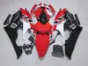 Moldagem por injeção Personalizar kit de justo para Yamaha YZF R6 06 07 Fairings Preto Vermelho Set YZFR6 2006 2007 OT33