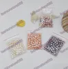 Hohe Qualität 6-7mm Oval Perlen Samenperlen 3 Farber Weiß Rosa Lila Lose Süßwasserperlen Für Schmuckherstellung Liefert billig Schmuck