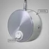 LAMPS LED LATS LATS LATS IP44 LAMPE SPOT MODERNE RÉGLABLE AU RESSAU NO PRANGE LAMPE SPOIRE INDOOR INDOOR DIY LET