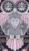 Модный летный костюм «Ночная сова» с розовой спинкой и вышивкой. НАШИВКА ДЛЯ МОТОЦИКЛА. БАЙКЕР. ЖЕЛЕЗНАЯ НАШИВКА НА ЖИЛЕТЕ. КУРТКА. Значок «Птица Минервы» 7772757.