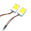 Lighting White 18 Chips Constant Voltage COB LED Festoon Dome/Door/Box Light Panel Interior Bulb With T10.